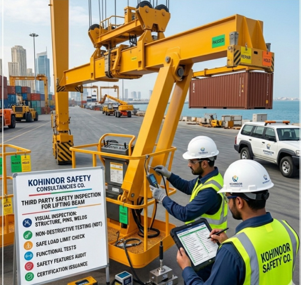 Third Party Safety Inspection For Lifting beam